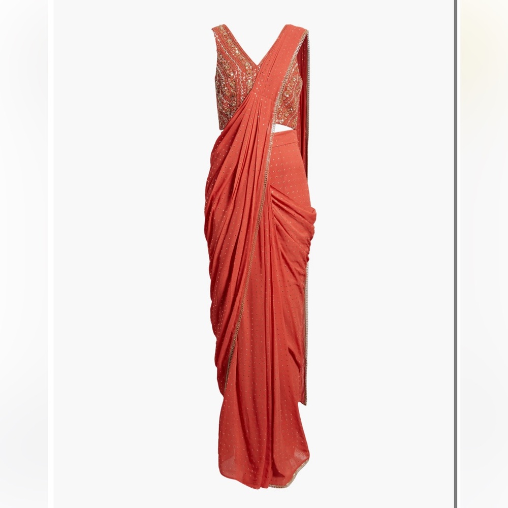 Sani Zian drape Saree
